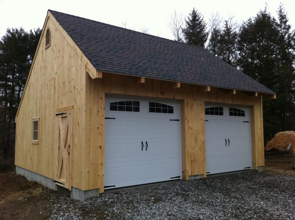 Carriage-House-Saltbox-24×24-in-CT-501A-Garage