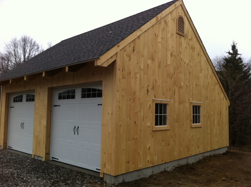 Carriage-House-Saltbox-24×24-in-CT-501B-Garage