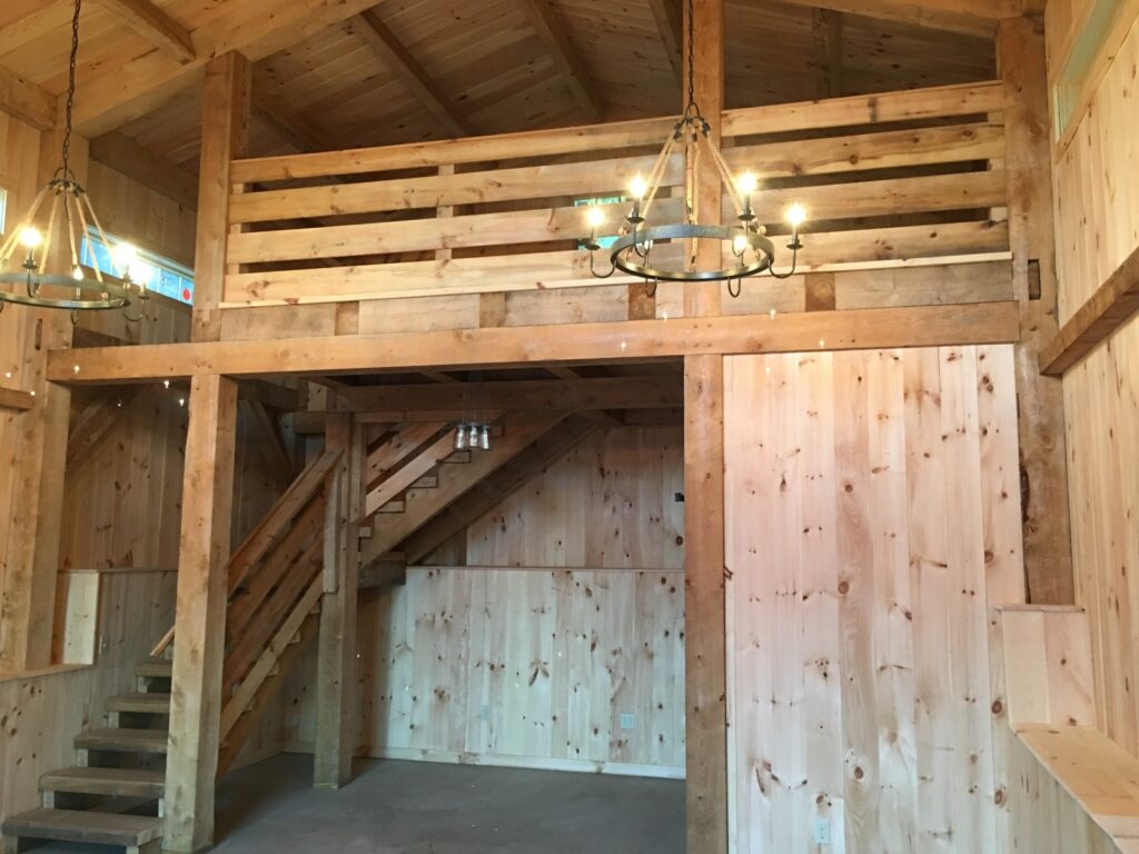 Colonial 20×30-in-CT-Bank-Barn-127D-Music-Studio-Interior